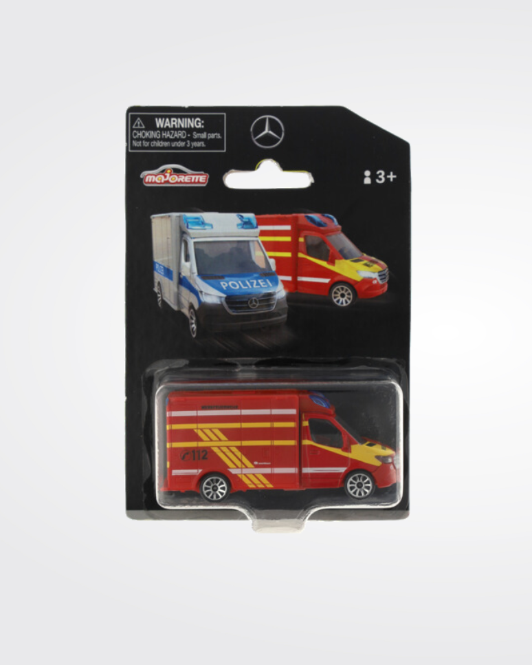 Mercedes Sprinter Véhicule pompiers - Modèle Réduit