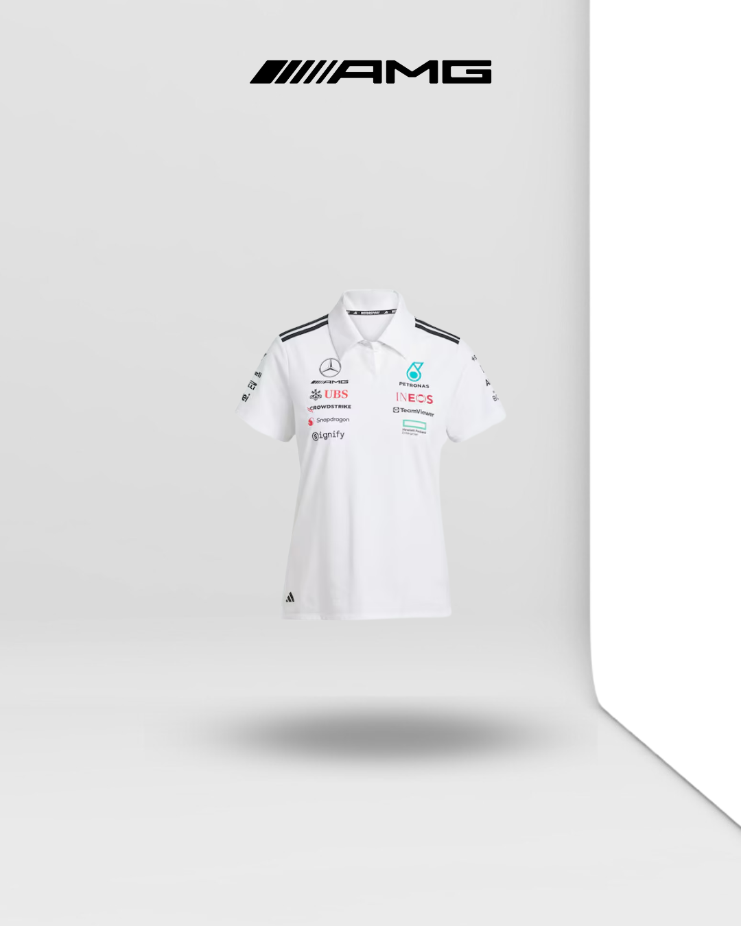 Polo femme ADIDAS, Écurie, Mercedes-AMG F1