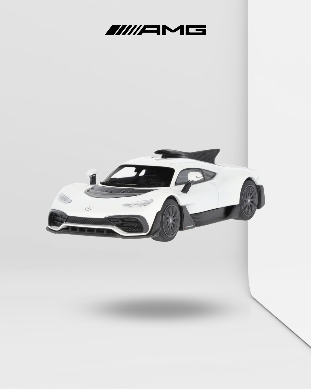 Mercedes AMG ONE C298 Version Route Blanc - Modèle Réduit