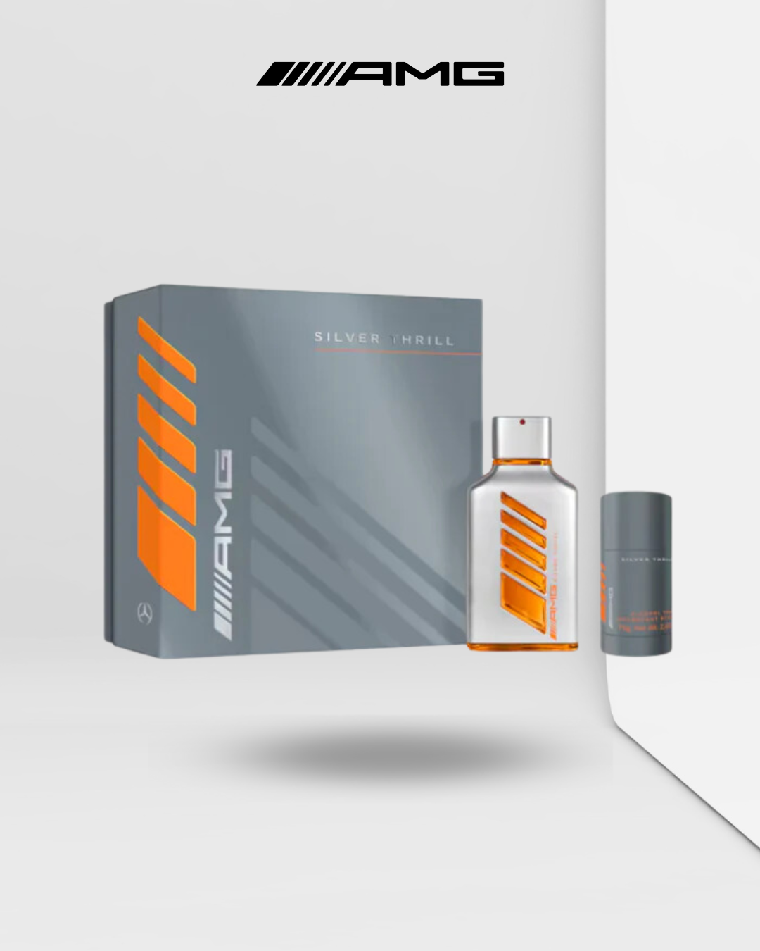 Coffret cadeau AMG Silver Thrill, Eau de parfum