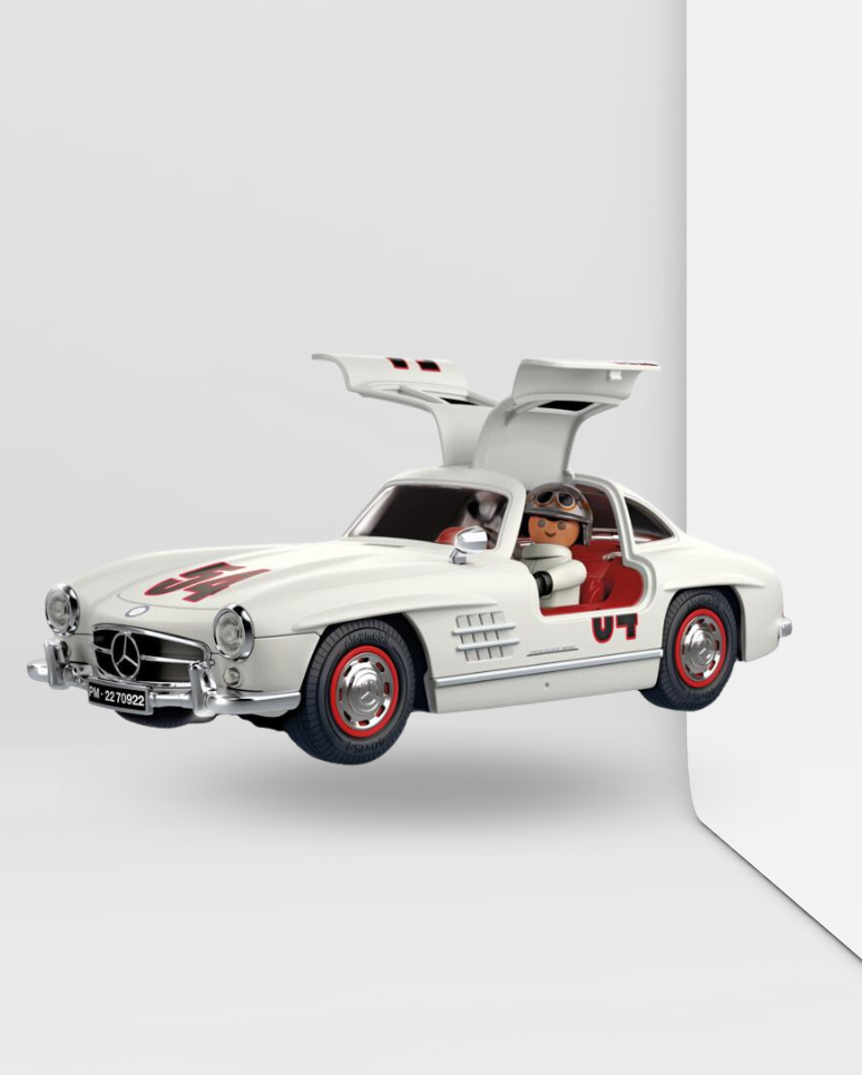 300 SL Coupé (1954-1957) W198, kit Playmobil