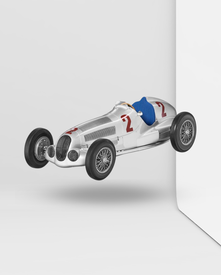 W 125 - H. Lang, vainqueur du Grand Prix de Tripoli 1937