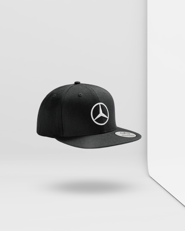 Casquette à visière plate