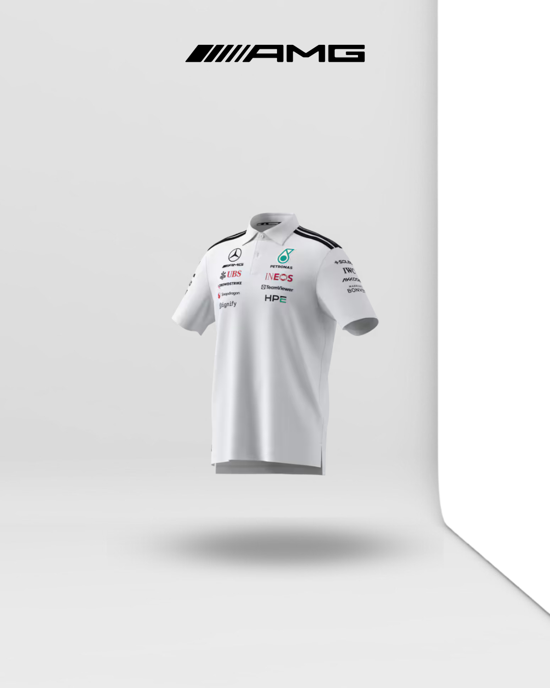 Polo homme, Écurie, Mercedes-AMG F1 X Adidas