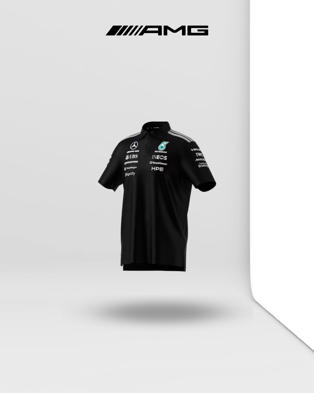 Polo homme, Écurie, Mercedes-AMG F1 X Adidas