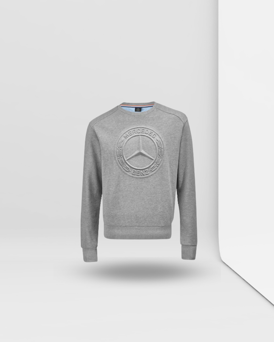 Pull gris Logo