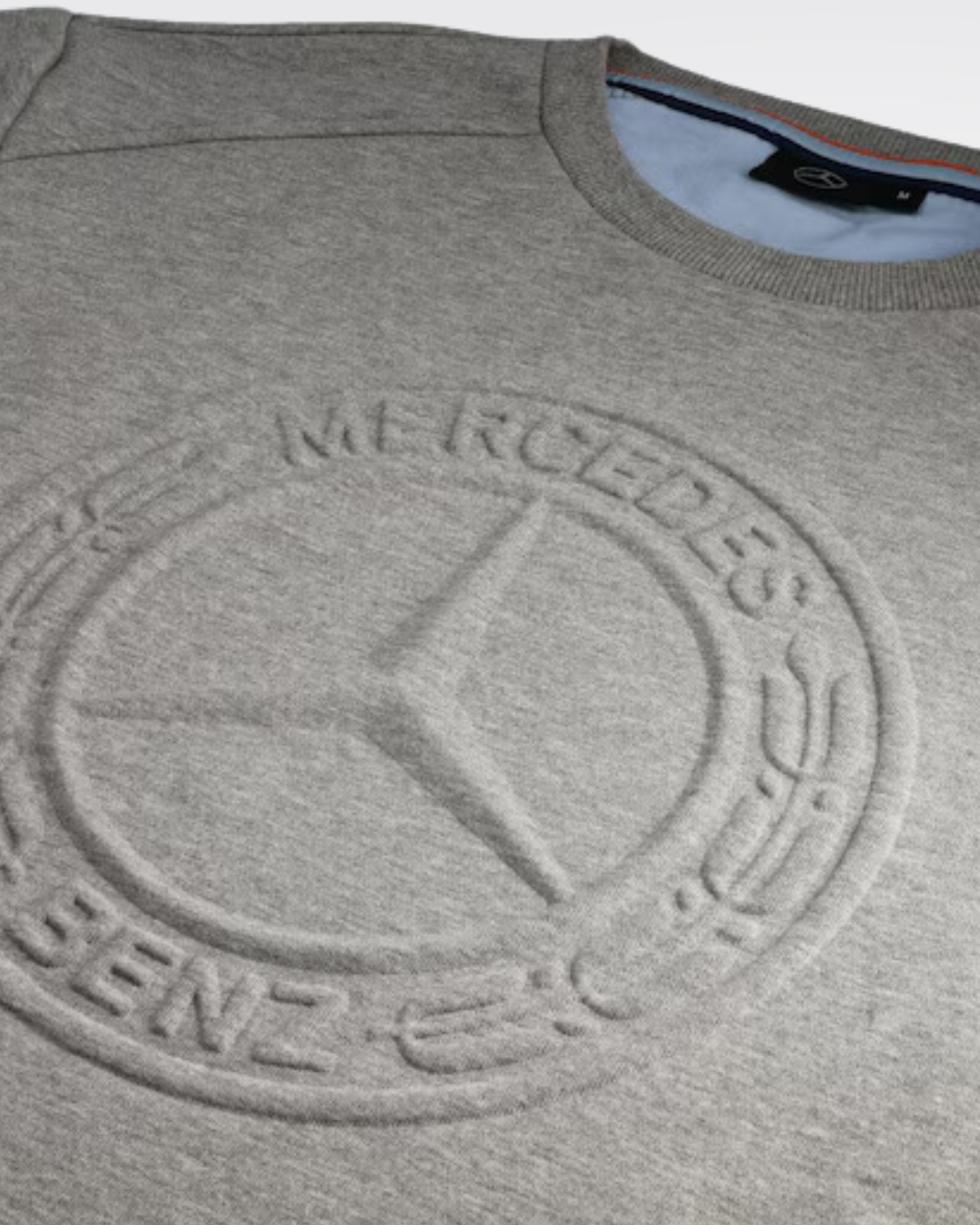 Pull gris Logo