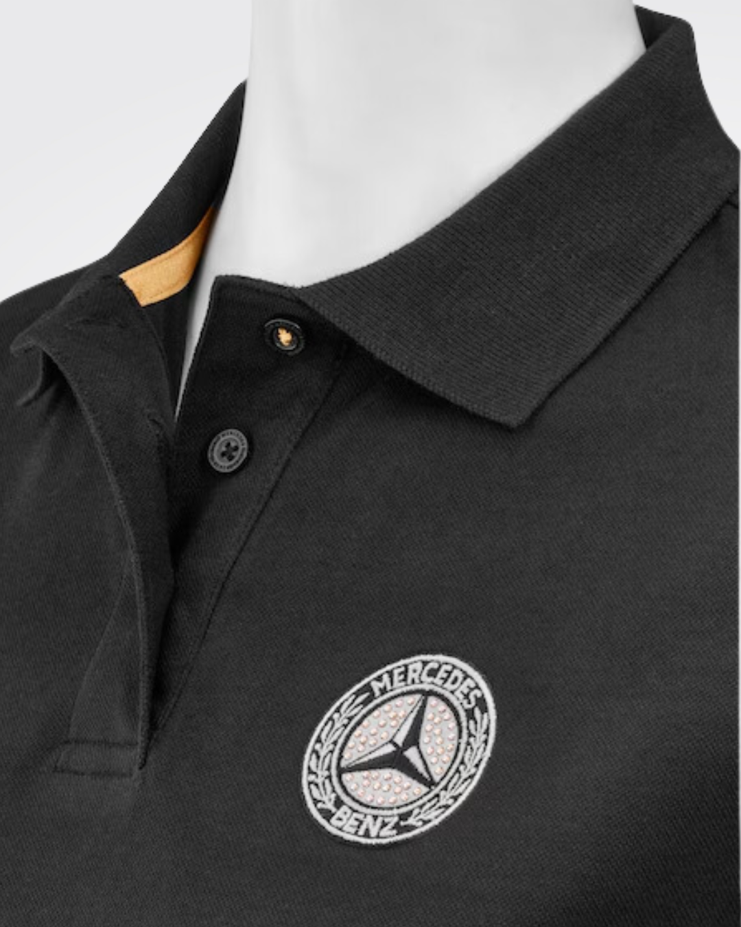 Polo logo Mercedes cristal